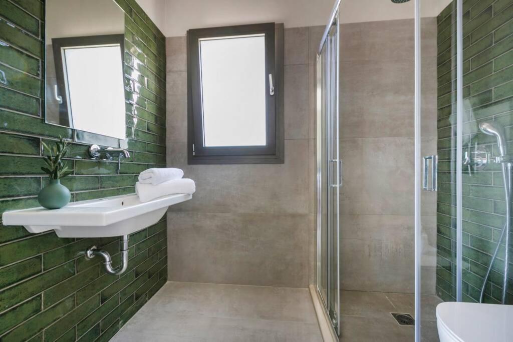 Color Villas-New Villa Green At Trapezaki With Private Pool Mousata Exterior foto